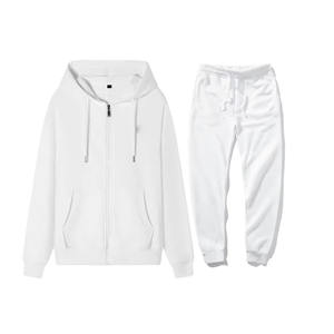 Chándal personalizado OEM y ODM, conjuntos de chándales de alta calidad para hombre, chándal unisex con cremallera serigrafiada - Product Image 1