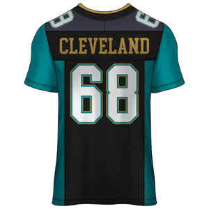 Uniformes personnalisés de football américain Maillots de football américain personnalisés en ensembles Service OEM avec découpe automatisée - Product Image 4