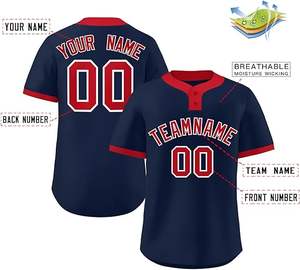 Vente en gros New York Baseball Team Jersey personnalisé blanc Baseball Jersey jeunesse hommes bande personnalisé Baseball Jersey personnalisé - Product Image 2