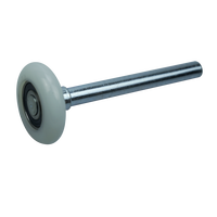Roulette de porte de garage 2 pouces, roue à roulement en nylon avec noyau en acier au carbone, roulement 6200RS, roulette de porte sectionnelle robuste