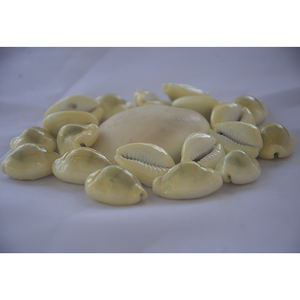 Cypraea Moneta, joyería de concha marina pulida, motivo de cauri amarillo, estilo Floral, tamaño de 1-2cm para decoración del hogar, tipo artesanal - Product Image 5