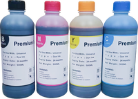 Pasokan Pabrik Botol Isi Ulang Tinta Universal 500ml Kompatibel dengan Printer Inkjet HP Canon Epson Brother Xiaomi Lenovo