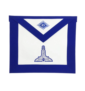 Masonic Regalia Master Mason Machine bordado por encargo de alta calidad Freemason Masonic Delantal - Product Image 1