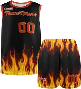 Ensembles d'uniformes de basket-ball de haute qualité, légers, respirants, grande taille, couleur personnalisée pour hommes adultes - Product Image 6