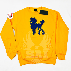 Sudadera de Cuello Redondo para Mujer con Bordado de la Hermandad Sigma Gamma Rho |   Sudadera con cuello redondo estilo personalizado para mujer con bordado de la hermandad SGRho - Product Image 6