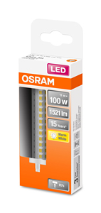 Lámpara Led lineal R7S 11W 2700K 1521Lm 118x20mm (Osram 4058075432734) - Product Image 2