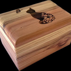 Factory Wholesale Natural Wooden Cremation Urn <b>for</b> Human Ashes <b>Memorial</b> Urn <b>Box</b> Funeral Urn <b>for</b> Adults From Vietnam - Product Image 4