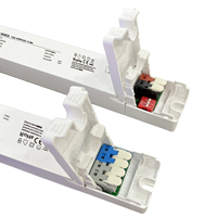 Alimentation LED à tension constante haute efficacité IP20 110V/220V 200W, driver LED 12V 24V à découpage linéaire, alimentation 12V pour projets de construction
