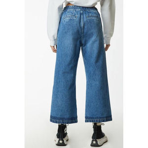 Jeans de Mezclilla Ajustados de Alta Calidad y Estilo para Mujer, Transpirables, Estilo Recto, Personalizables, de Marca, Casuales, Ajustados, con Botones en la Cintura - Product Image 2