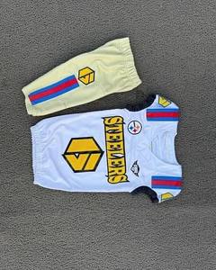 Uniformes de Fútbol Americano para Adultos, Conjuntos de Camisetas Personalizadas de Manga Corta, Tela Transpirable, Venta al Por Mayor - Product Image 3