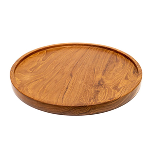 Ensemble de 3 petits bols en bois d'acacia Antique et unique, avec verre en bois et cuillère à assiette pour les hôtels et les Restaurants - Product Image 4