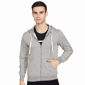 Custom full <b>zip</b> <b>hoodie</b> for men unisex casual fleece sweatshirt with zipper <b>pockets</b> ideal for daily wear - Product Image 6
