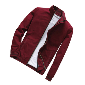 Slim Fit 2025 Customized <b>Lightweight</b> Sportswear <b>Casual</b> Bomber <b>Jacket</b> Comfortable Hot Sale Men Bomber <b>Jackets</b> - Product Image 4