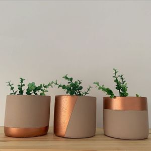 Pot de fleurs en bois extérieur souhaitant bien jardinière arrière-cour décor de jardin jardinières créatives en bois écorce de sapin pots de fleurs jardin - Product Image 6