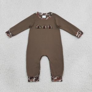 Ensemble de tenue de Thanksgiving pour bébé, haut à manches longues, pantalon camouflage, ensemble de vêtements pour bébé et tout-petit pour les vacances d'automne - Product Image 3