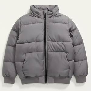 Vestes matelassées en duvet gris pour hommes, design personnalisé, haute qualité, écologiques, à capuche, tendance streetwear, vente chaude - Product Image 1