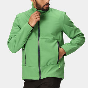 Veste Softshell zippée de haute qualité pour l'extérieur Prix ​​bas Entièrement personnalisée Veste d'hiver pour homme Veste zippée de chasse - Product Image 1