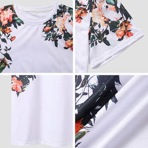 T-shirts blancs vierges surdimensionnés personnalisés en coton 100% de haute qualité, imprimés par transfert thermique, durables et respirants - Product Image 5