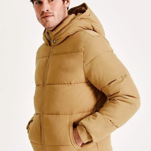 Custom High Street Style Winter Quilted <b>Waterproof</b> Puffer <b>Jacket</b> for <b>man</b> Fashionable Warm Streetwear OEM Available Wholesale - Product Image 3