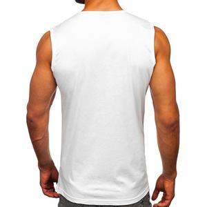Camisetas sin Mangas Básicas Hechas a Medida para Hombre, Nueva Moda, Chaleco de Algodón Elegante para Verano, Ropa de Gimnasio y Culturismo - Product Image 6