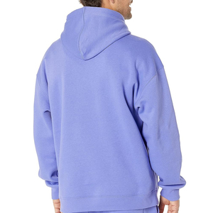 Sweat à capuche en coton mélangé pour homme, taille plus, molleton lourd, hiver, écologique, vente en gros, streetwear surdimensionné - Product Image 2