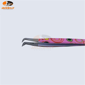 Pince à épiler d'extension de cils personnalisée de marque privée à des prix compétitifs toutes les couleurs et tailles disponibles pince à épiler - Product Image 3