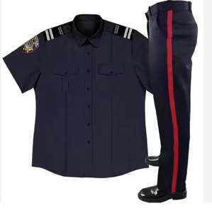 เสื้อยืดแขนสั้นสะท้อนแสงคุณภาพพรีเมียม ชุดยูนิฟอร์มเจ้าหน้าที่รักษาความปลอดภัยแบบกำหนดเอง ขายส่งเสื้อผ้าสำหรับงานด้านความปลอดภัย - Product Image 5