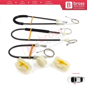 Juego de Reparación de Elevalunas Eléctrico BWR453, Puerta Delantera Izquierda para Leon MK2 1P 1P1 2005-2012 5 Puertas HB 1P0837461A - Product Image 5