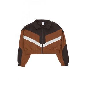 Chaqueta Cortavientos de Nailon de Alta Calidad 100% Transpirable con Cremallera para Mujer, Chaqueta Ligera de Nailon para Correr al Aire Libre - Product Image 4