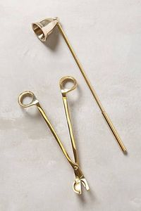 Meilleur thème bougie mèche outil tondeuse bougies accessoire Kit d'entretien ciseaux éteignoirs osier louche bougie ensemble avec plateau - Product Image 6