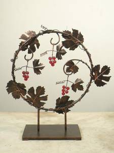 ชุดของตกแต่งภายในโต๊ะทำจากโลหะสีดำจำนวน3ชิ้นสำหรับตกแต่งโต๊ะในบ้าน - Product Image 2