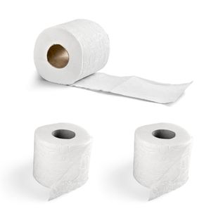 Rollo de Papel Higiénico sin Núcleo, Diseño que Ahorra Espacio, Papel Suave para Baños Modernos de Hoteles y Comercios - Product Image 4