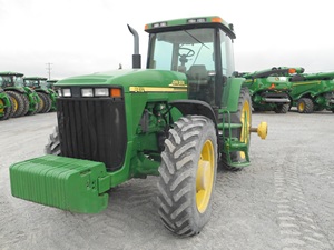 Tracteur à roues d'occasion bien entretenu 8410 4x4 120 CV Diesel Moteur Yuchai 8001-10000 heures Expédition rapide Moteur et boîte de vitesses offerts - Product Image 6