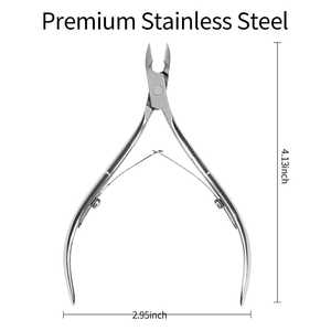 Haute Qualité Nail Nipper Nail Manucure Ciseaux Tondeuse Peau Morte Remover En Acier Inoxydable Outil Manucure Nipper Usine - Product Image 6