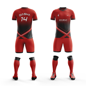 High Quality Custom Sublimation Men's <b>Soccer</b> Uniform Quick Dry Breathable Training Wear Wholesale Customized Team <b>Soccer</b> Uniform - Product Image 3