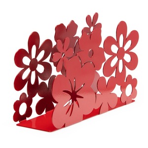 Meilleure vente Porte-serviettes en métal durable et écologique personnalisé Boîte à mouchoirs de luxe faite à la main au design floral élégant - Product Image 4