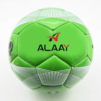 Alaay Best Seller, pelota de fútbol de marca personalizada, práctica, nuevo tamaño estándar 5, logotipo de impresión de fútbol, tren y combinación perfecta