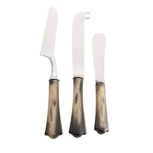 Tableware Horn <b>Cheese</b> <b>Knife</b> Cutlery <b>Set</b> Wholesale Manufacturer Elegant Design Horn Cutlery <b>Set</b> Exporter From India - Product Image 4
