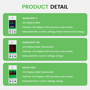 <span class=keywords><strong>Compteur</strong></span> <span class=keywords><strong>d</strong></span>'énergie monophasé 2P-UIDY sur rail DIN avec mesure RS485, <span class=keywords><strong>compteur</strong></span> <span class=keywords><strong>d</strong></span>'énergie, <span class=keywords><strong>compteur</strong></span> de puissance <span class=keywords><strong>électrique</strong></span> - Product Image 2