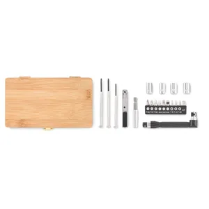 Set di Utensili Sostenibili in Bambù Gallaway, Kit di Attrezzi Ecologici per Merchandising - Product Image 5