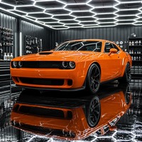 Sistema Modular de Lavado de Autos Profesional, Iluminación Antideslumbrante Blanca para Talleres de Belleza Automotriz - 7