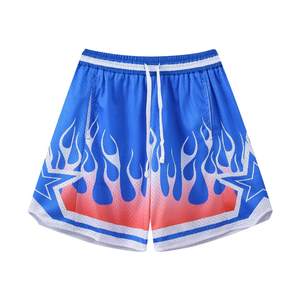 2024 High Quality Gym <b>Mesh</b> <b>Shorts</b> Comfortable Breathable Vintage Sports Fitness <b>Shorts</b> Sublimated Technique Sustainable Casual - Product Image 2