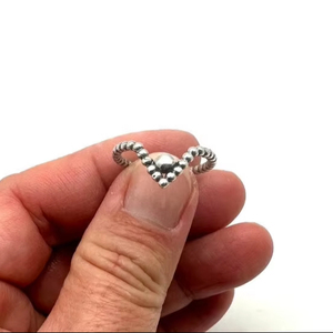 แหวนเงินสุดอินเทรนด์สำหรับผู้หญิงทำมือ925สายรัดเครื่องประดับที่มีขอบสำหรับเป็นของขวัญในงานเลี้ยง - Product Image 1