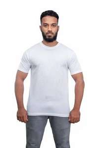 T-shirt pour homme à col rond, coupe classique, manches courtes, en coton Pima respirant, séchage rapide, écologique, décontracté, pour l'été, 2025 - Product Image 5