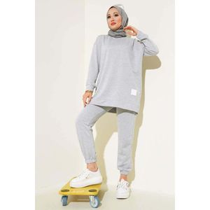 ชุดยอด2ชิ้นสีเทาอ่อน - Product Image 4