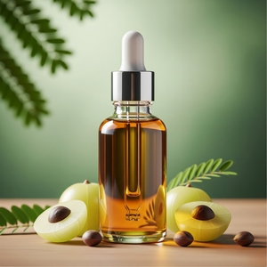 1kg Organic <b>Indian</b> Gooseberry Infused Pure Amla Seed <b>Oil</b> Cold Pressed Carrier <b>Oil</b> for Long <b>Hair</b> Growth Skin Care Bulk Supplier - Product Image 2