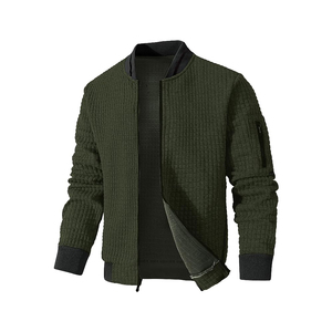 Blouson d'hiver personnalisé pour homme, nouvelle collection, respirant, style bomber, pour l'automne, vente en gros, blouson bomber chaud - Product Image 1