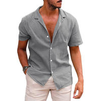 Conjuntos Casuales de Verano para Hombre, Marca Starlit Apparels, Personalizados, de Poliéster/Algodón, Tejido de Rizo, Transpirables, con Estampado Floral, Manga Corta, Corte Holgado