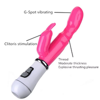 Vibromasseur réaliste - Masseur de prostate, vibromasseur lapin, jouets sexuels pour femmes, masturbation, produit sexuel pour adultes
