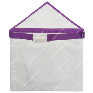 TABLIER D'APPRENTI REGALIA MAÇONNIQUE FREEMASON EA TABLIER TABLIER EN CUIR - Product Image 6